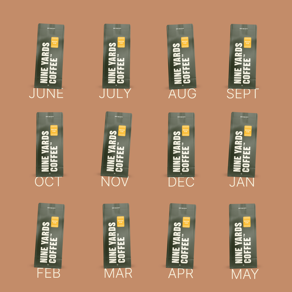 The prize: 12 months of coffee